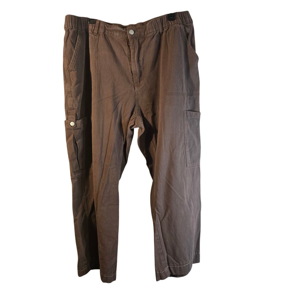 W38/39 L36 Men's Brown Cargo Pants [0441]